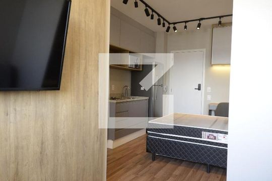 Varanda de kitnet/studio para alugar com 1 quarto, 23m² em Vila Mariana, São Paulo