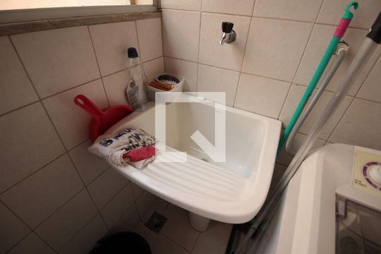 Area de Serviço de apartamento à venda com 2 quartos, 57m² em Liberdade, Belo Horizonte