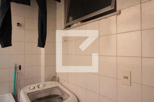 Area de Serviço de apartamento à venda com 2 quartos, 57m² em Liberdade, Belo Horizonte