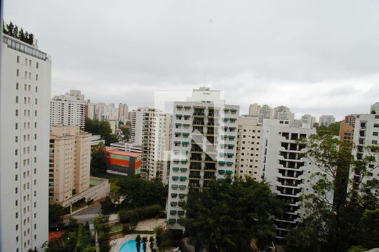 Vista do Quarto 2  de apartamento para alugar com 2 quartos, 70m² em Vila Andrade, São Paulo