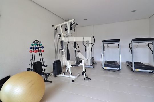 Área comum - Academia de apartamento à venda com 3 quartos, 110m² em Campestre, Santo André
