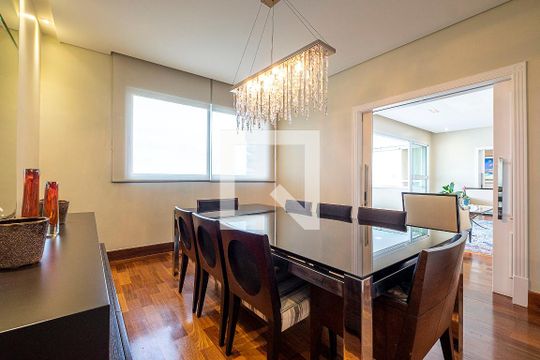 Sala de Jantar de apartamento à venda com 4 quartos, 264m² em Pinheiros, São Paulo