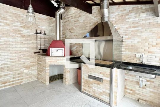 Área comum - Churrasqueira de apartamento para alugar com 2 quartos, 60m² em Vila Olímpia, São Paulo