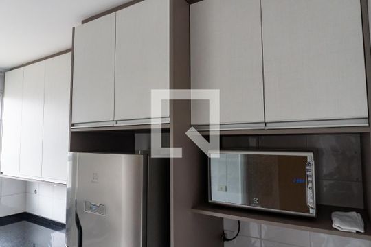 Cozinha - Armários de casa de condomínio para alugar com 3 quartos, 106m² em Vila do Encontro, São Paulo