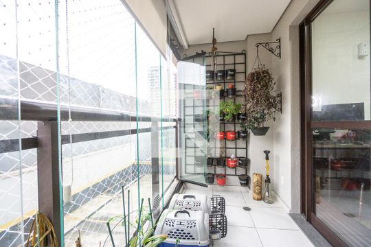 Varanda de apartamento à venda com 1 quarto, 40m² em Tatuapé, São Paulo