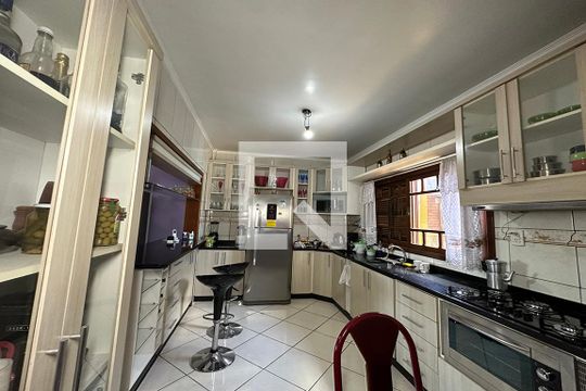 Cozinha de casa à venda com 3 quartos, 400m² em Arroio da Manteiga, São Leopoldo