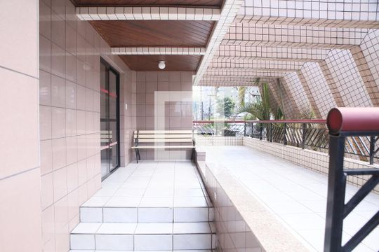 Área comum de apartamento para alugar com 1 quarto, 65m² em Canto do Forte, Praia Grande