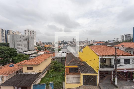 Vista da suíte  de apartamento à venda com 2 quartos, 62m² em Centro, Diadema