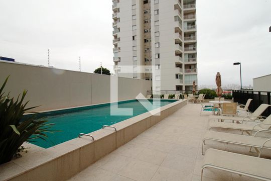 Área comum - Piscina de apartamento para alugar com 2 quartos, 48m² em Jardim Monte Alegre, Taboão da Serra