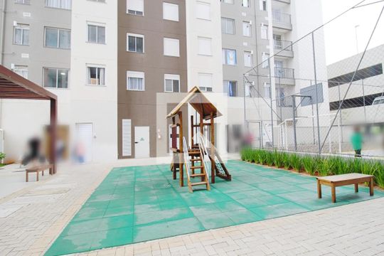 Área comum - Playground de apartamento para alugar com 2 quartos, 48m² em Jardim Monte Alegre, Taboão da Serra