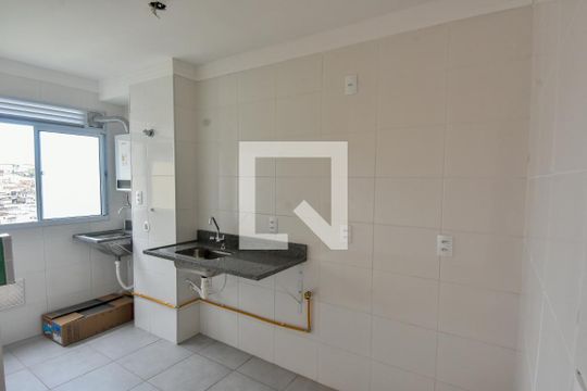 Cozinha de apartamento à venda com 2 quartos, 43m² em Jardim Cinco de Julho, São Paulo
