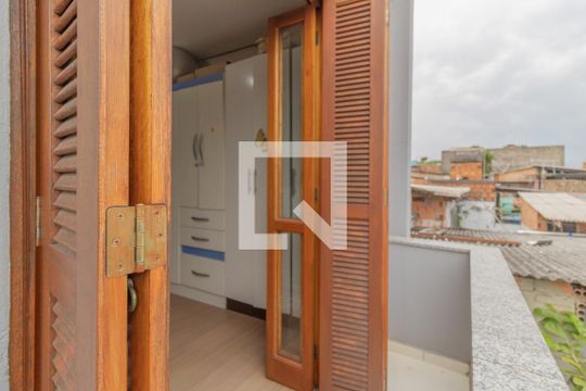 Quarto 2 -Varanda de casa de condomínio à venda com 2 quartos, 68m² em Estância Velha, Canoas