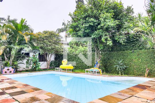 Piscina de casa para alugar com 7 quartos, 650m² em Loteamento Joao Batista Juliao, Guarujá