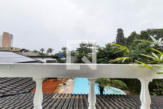 Vista da Suite 5 de casa para alugar com 7 quartos, 650m² em Loteamento Joao Batista Juliao, Guarujá