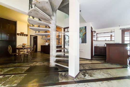 Sala de Jantar de casa para alugar com 7 quartos, 650m² em Loteamento Joao Batista Juliao, Guarujá