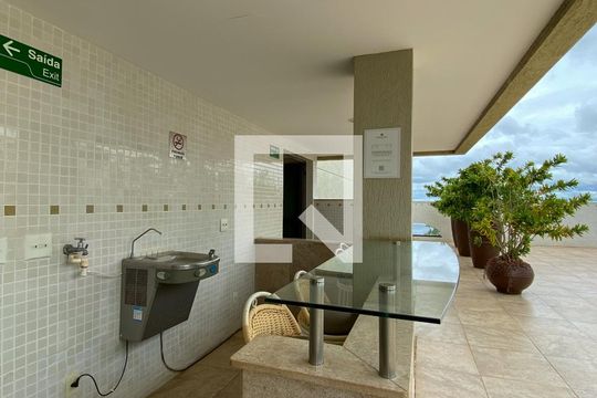 Área comum de apartamento para alugar com 1 quarto, 47m² em Asa Sul, Brasília