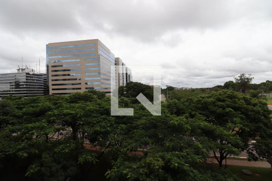 Vista do Quarto de apartamento para alugar com 1 quarto, 47m² em Asa Sul, Brasília