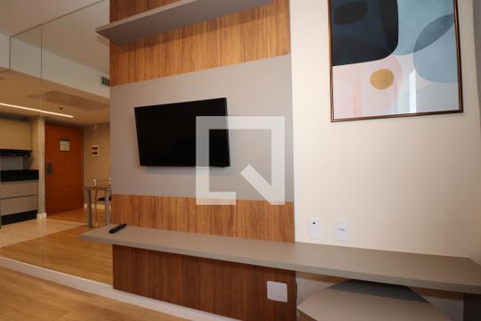 Sala de apartamento para alugar com 1 quarto, 47m² em Asa Sul, Brasília