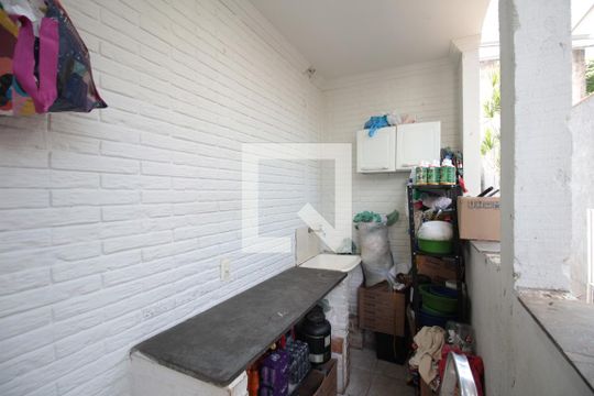 Area de Serviço 1 de casa à venda com 3 quartos, 90m² em Santa Terezinha, Belo Horizonte