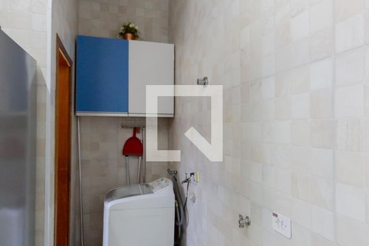 Área de Serviço de apartamento à venda com 3 quartos, 140m² em Vila Curuçá, Santo André