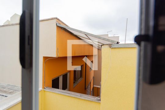 Vista da Suíte  de apartamento à venda com 3 quartos, 140m² em Vila Curuçá, Santo André