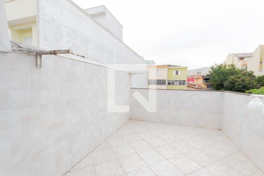 Varanda da Cobertura de apartamento à venda com 3 quartos, 140m² em Vila Curuçá, Santo André