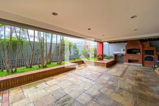 Área comum - Churrasqueira de apartamento à venda com 3 quartos, 120m² em Centro, Santo André