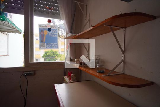 Sala - Quarto de kitnet/studio à venda com 1 quarto, 30m² em Vila Ipiranga, Porto Alegre