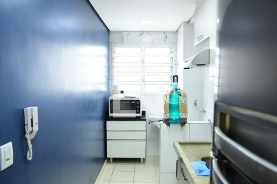 Cozinha e Área de Serviço de apartamento para alugar com 2 quartos, 53m² em Da Graça, Cotia