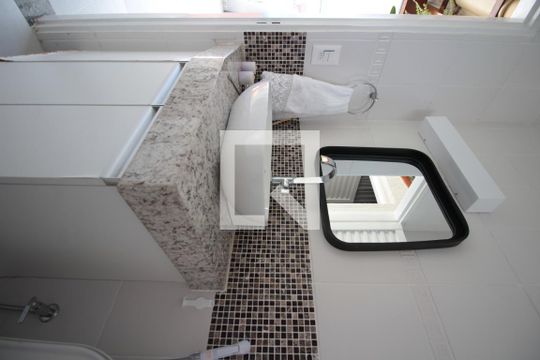 Banheiro da Cobertura de apartamento à venda com 4 quartos, 144m² em Ouro Preto, Belo Horizonte