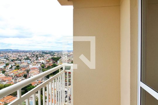 Varanda da Sala de apartamento para alugar com 3 quartos, 92m² em Jardim Utinga, Santo André