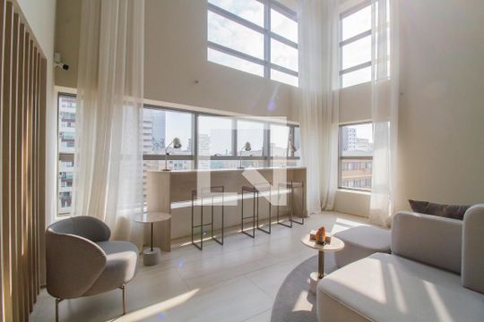 Área comum - Coliving de kitnet/studio para alugar com 1 quarto, 28m² em Paraíso, São Paulo