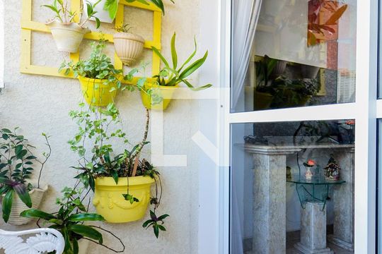 Varanda da Sala de apartamento à venda com 3 quartos, 88m² em Vila Rosalia, Guarulhos