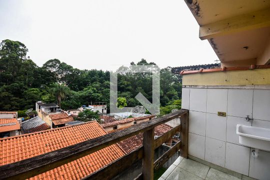 Área de serviço de kitnet/studio para alugar com 1 quarto, 25m² em Cidade Intercap, Taboão da Serra