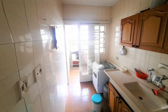 Cozinha de apartamento para alugar com 2 quartos, 50m² em Vergueiro, Sorocaba