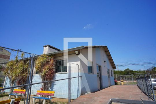 Área comum - Salão de festas de apartamento à venda com 2 quartos, 48m² em Rubem Berta, Porto Alegre