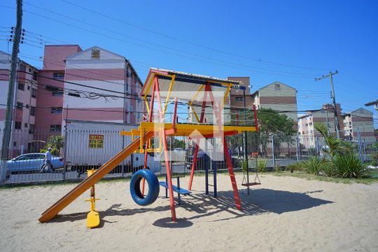 Área comum - Playground de apartamento à venda com 2 quartos, 48m² em Rubem Berta, Porto Alegre
