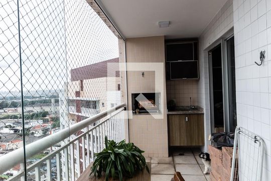 Varanda de apartamento à venda com 3 quartos, 100m² em Carandiru, São Paulo