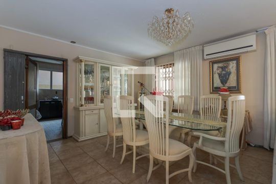 Sala de Jantar de casa para alugar com 5 quartos, 375m² em Jardim Lindóia, Porto Alegre