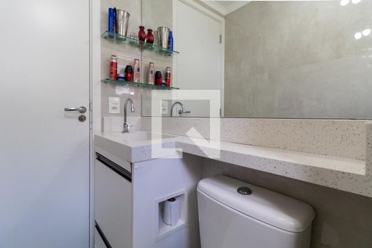 Banheiro de apartamento para alugar com 2 quartos, 40m² em Jardim Celeste, São Paulo