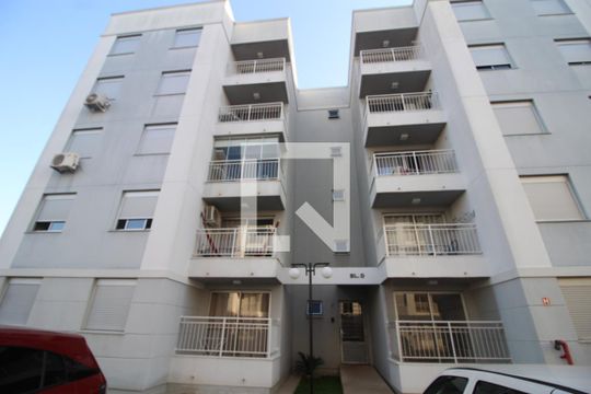 Fachada do bloco de apartamento à venda com 2 quartos, 53m² em Olaria, Canoas