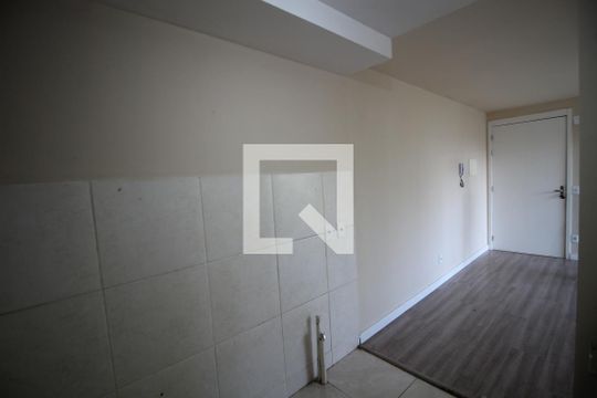Cozinha de apartamento à venda com 2 quartos, 53m² em Olaria, Canoas