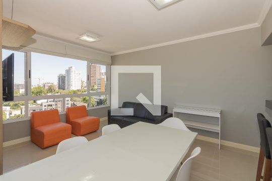 Sala de apartamento para alugar com 2 quartos, 72m² em Santa Cecília, Porto Alegre