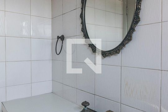 Lavabo de apartamento à venda com 3 quartos, 133m² em Vila Bastos, Santo André