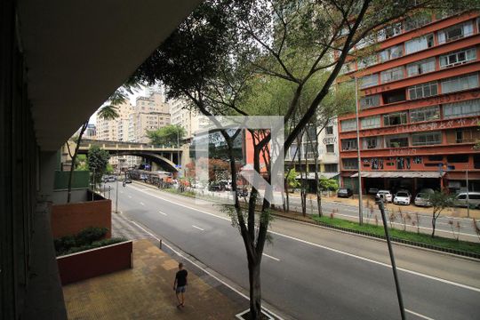 Vista de kitnet/studio para alugar com 1 quarto, 26m² em Bela Vista, São Paulo