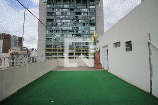 Área comum de kitnet/studio para alugar com 1 quarto, 26m² em Bela Vista, São Paulo