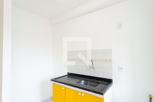 Cozinha de apartamento à venda com 1 quarto, 40m² em Vila Guarani (zona Sul), São Paulo