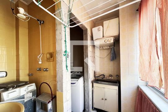 Área de Serviço de apartamento à venda com 3 quartos, 140m² em Centro Histórico, Porto Alegre