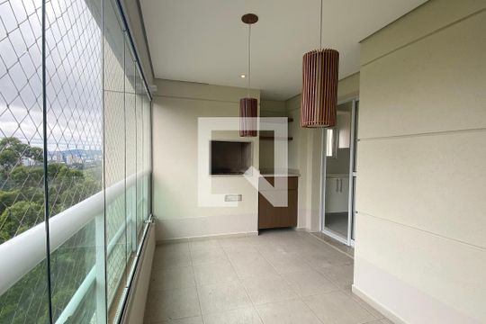 Varanda gourmet de apartamento à venda com 3 quartos, 224m² em Tamboré, Santana de Parnaíba