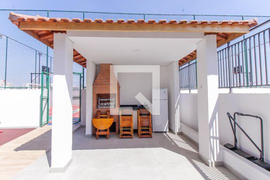 Área comum - Churrasqueira de apartamento à venda com 1 quarto, 30m² em Vila Tolstoi, São Paulo